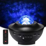 The Wave Lights Starry Night Projector - W/ Bluetooth Speaker