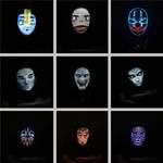 The Wave Lights Face Mask Shifting LED Face Mask