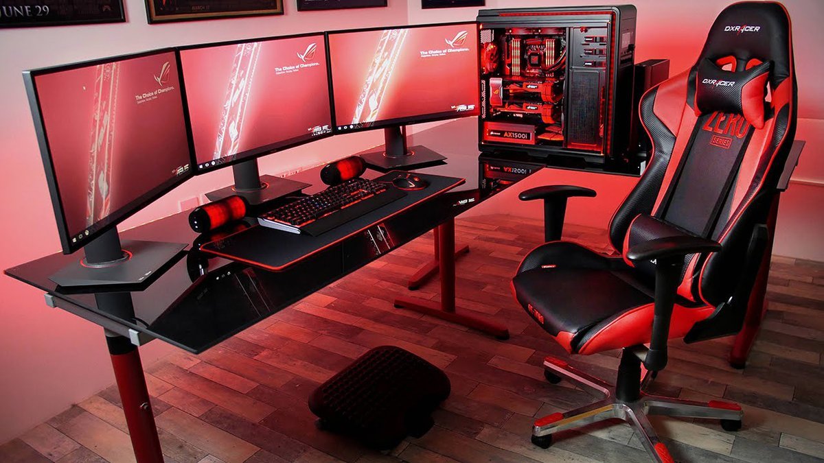 Image result for red gaming room